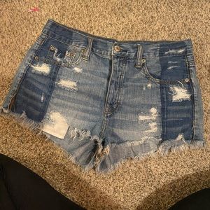American Eagle Vintage Hi-Rise Festival Shorts